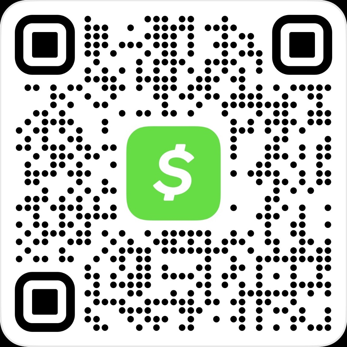 Cash App contribution QR code supplied by Comfy Casuals. Recipient: $ComfyCasuals.
